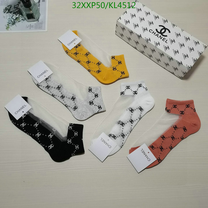 Sock-Chanel,Code: KL4512,$: 32USD