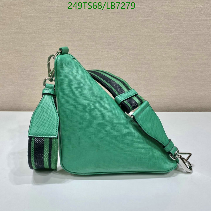 Prada Bag-(Mirror)-Triangle,Code: LB7279,$: 249USD