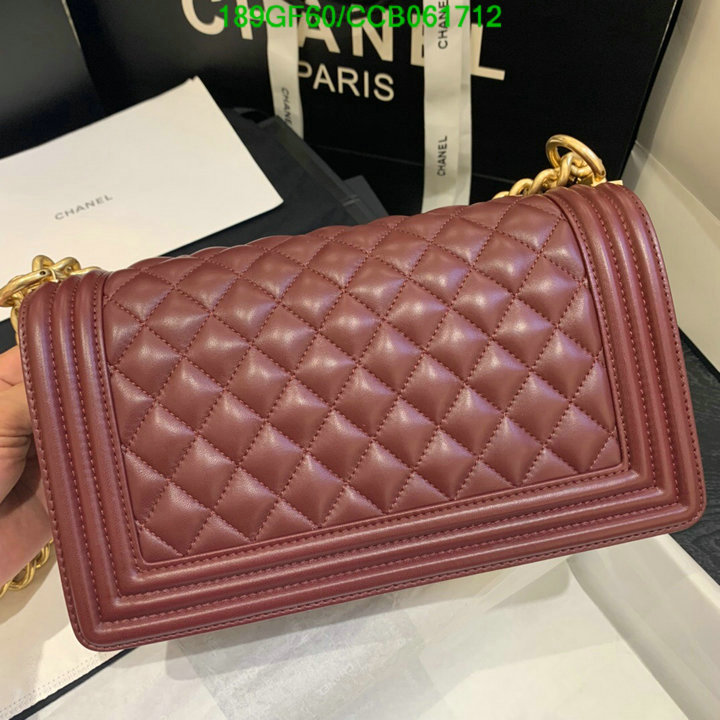 Chanel Bags -(Mirror)-Le Boy,Code: CCB061712,$: 189USD