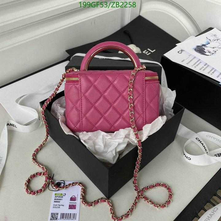 Chanel Bags -(Mirror)-Vanity--,Code: ZB2258,$: 199USD