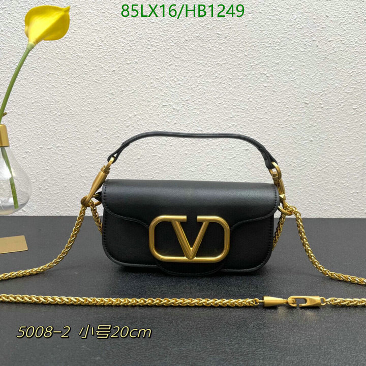 Valentino Bag-(4A)-LOC-V Logo ,Code: HB1249,$: 85USD