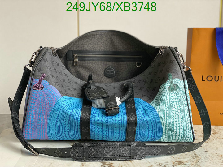 LV Bags-(Mirror)-Keepall BandouliRe 45-50-,Code: XB3748,$: 249USD