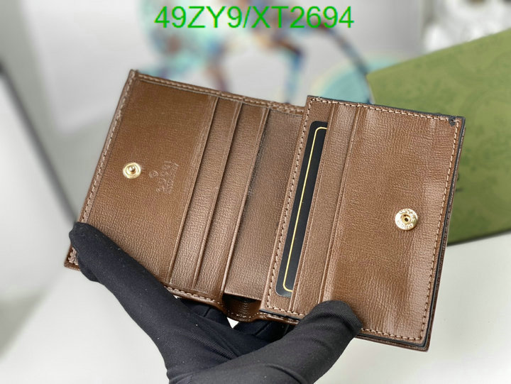 Gucci Bag-(4A)-Wallet-,Code: XT2694,$: 49USD