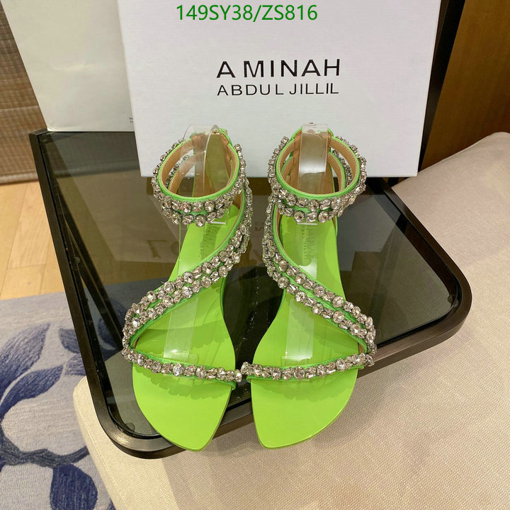 Women Shoes-Aminah Abdul Jillil, Code: ZS816,$: 149USD