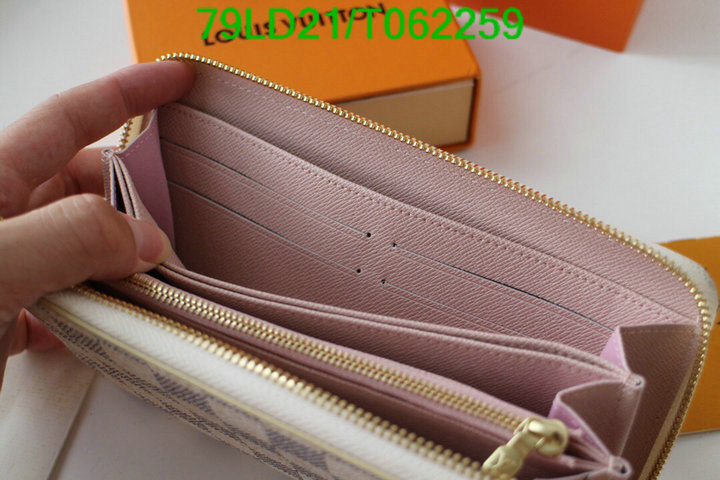 LV Bags-(Mirror)-Wallet-,Code: T062259,$: 79USD