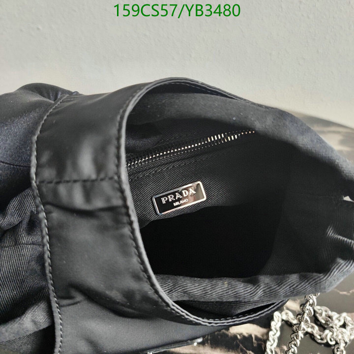 Prada Bag-(Mirror)-Diagonal-,Code: YB3480,$: 159USD