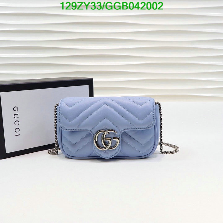 Gucci Bag-(Mirror)-Marmont,Code: GGB042002,$: 129USD