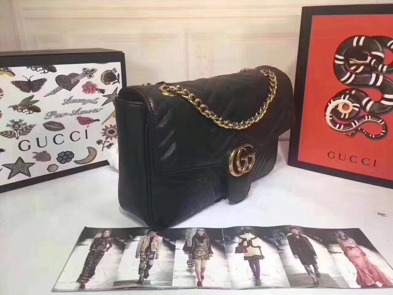 Gucci Bag-(4A)-Marmont,Code：GGB012002,$: 95USD