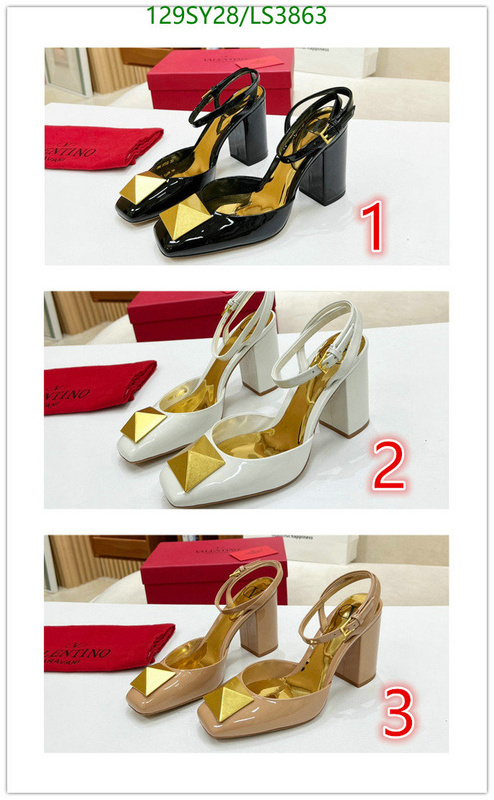 Women Shoes-Valentino, Code: LS3863,$: 129USD