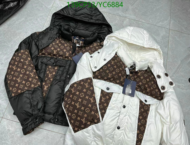 Down jacket Women-LV, Code: YC6884,$: 139USD