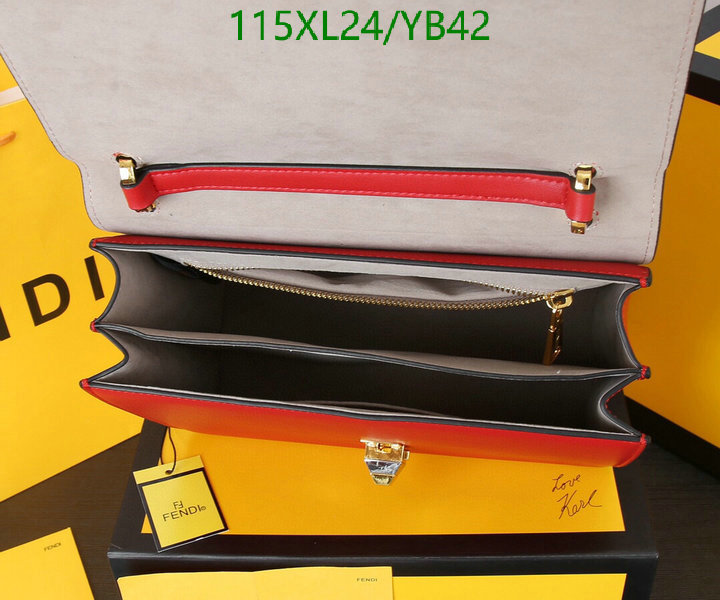 Fendi Bag-(4A)-Diagonal-,Code: YB42,$: 115USD