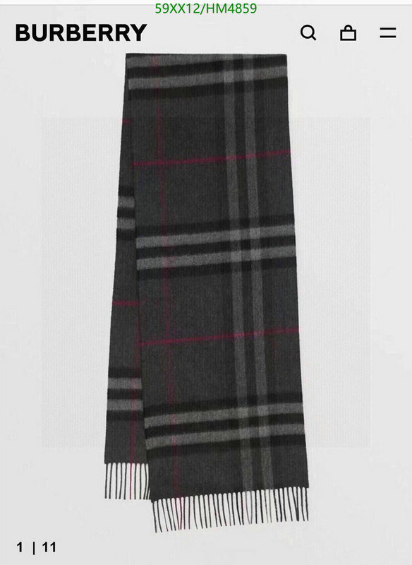 Scarf-Burberry, Code: HM4859,$: 59USD