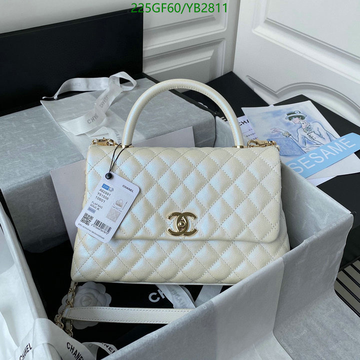 Chanel Bags -(Mirror)-Handbag-,Code: YB2811,$: 225USD