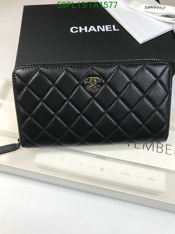Chanel Bags ( 4A )-Wallet-,Code: TA1577,$: 59USD