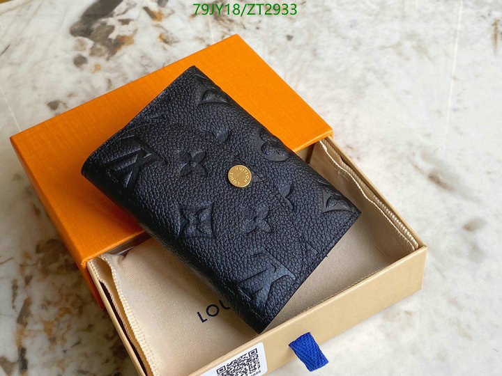 LV Bags-(Mirror)-Wallet-,Code: ZT2933,$: 79USD