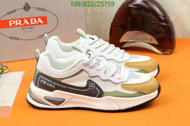 Men shoes-Prada, Code: ZS759,$: 109USD