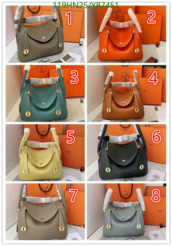 Hermes Bag-(4A)-Lindy-,Code: YB7451,$: 119USD