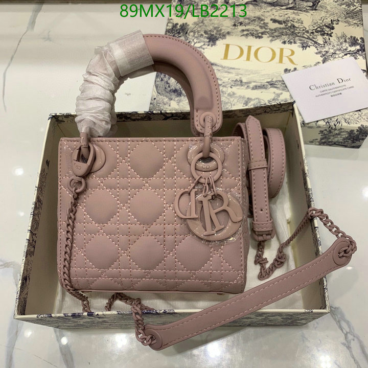 Dior Bags-(4A)-Lady-,Code: LB2213,$: 89USD