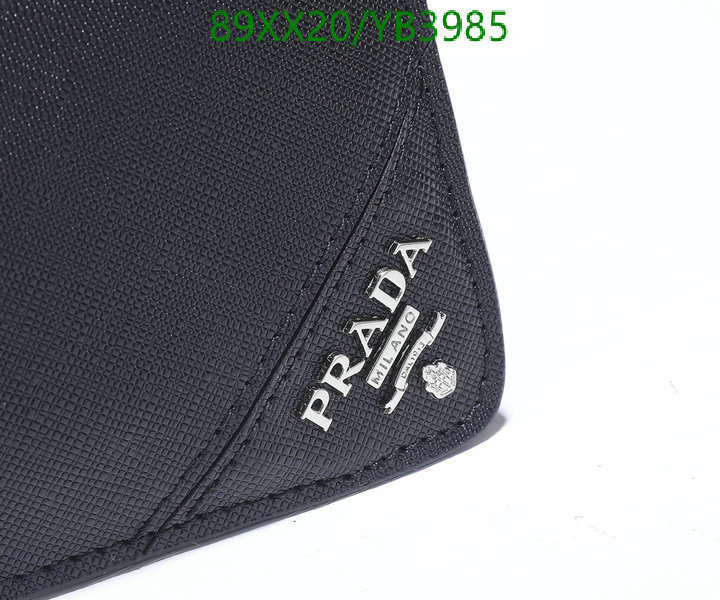 Prada Bag-(Mirror)-Clutch-,Code: YB3985,$: 89USD