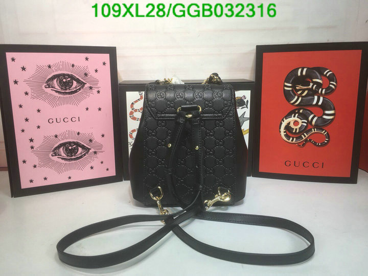 Gucci Bag-(4A)-Padlock-,Code: GGB032316,$: 109USD