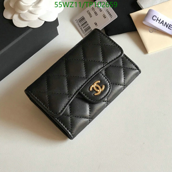 Chanel Bags ( 4A )-Wallet-,Code: TP102659,$: 55USD