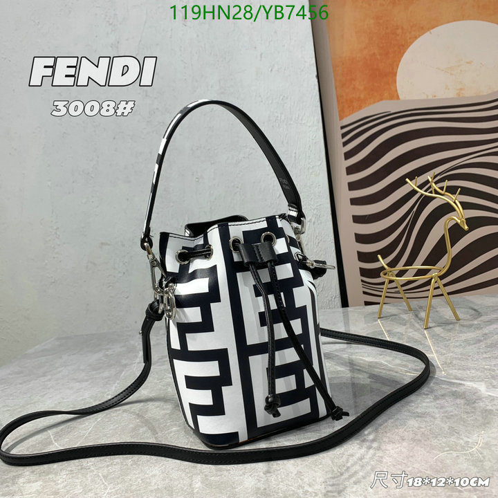 Fendi Bag-(4A)-Mon Tresor-,Code: YB7456,$: 119USD