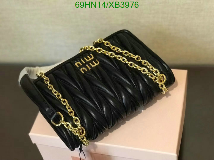 Miu Miu Bag-(4A)-Diagonal-,Code: XB3976,$: 69USD