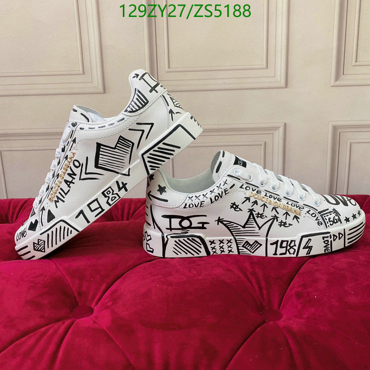 Men shoes-D&G, Code: ZS5188,$: 129USD