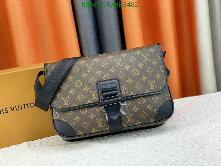 LV Bags-(4A)-Pochette MTis Bag-Twist-,Code: HB3482,$: 89USD