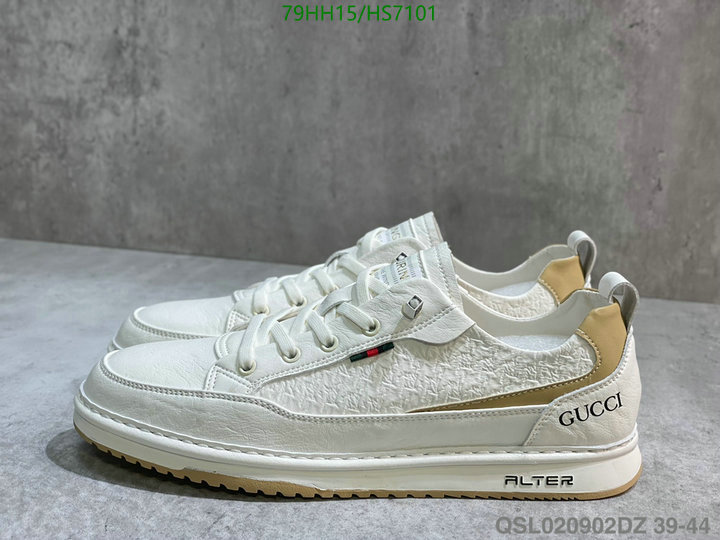 Men shoes-Gucci, Code: HS7101,$: 79USD