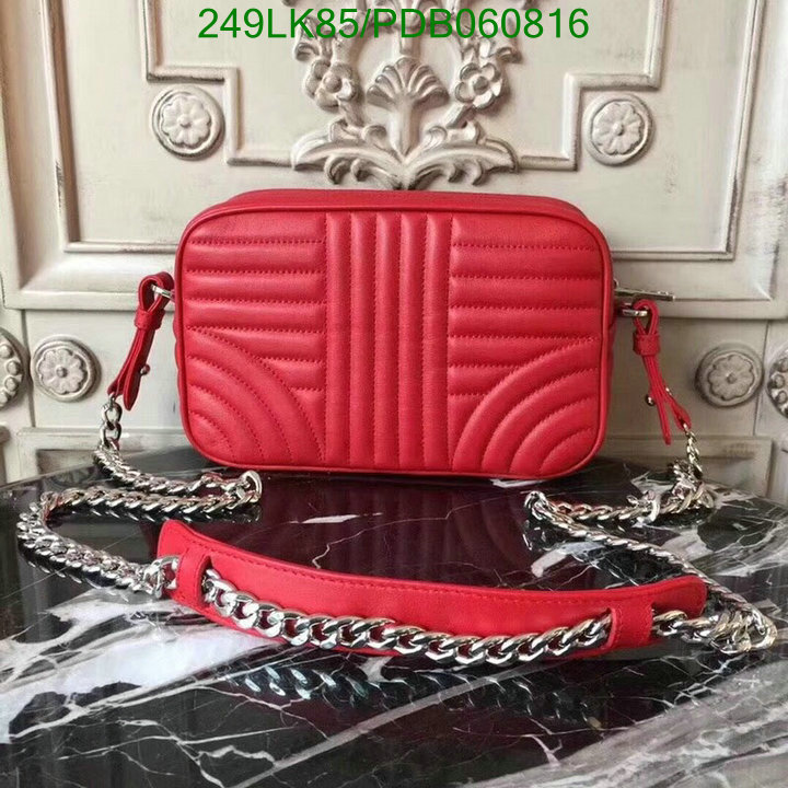 Prada Bag-(Mirror)-Diagonal-,Code: PDB060816,$: 249USD