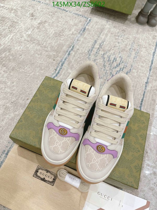 Men shoes-Gucci, Code: ZS8602,$: 145USD