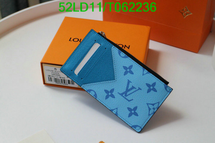 LV Bags-(Mirror)-Wallet-,Code: T062236,$: 52USD