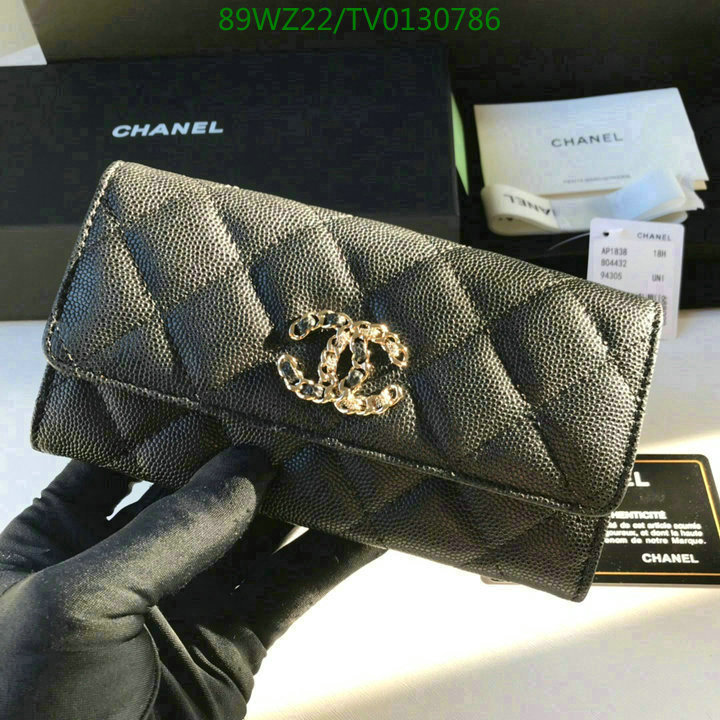 Chanel Bags ( 4A )-Wallet-,Code: TV0130786,$: 89USD
