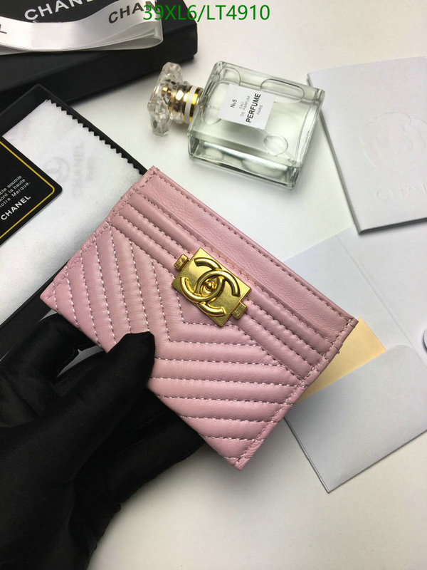 Chanel Bags ( 4A )-Wallet-,Code: LT4910,$: 39USD