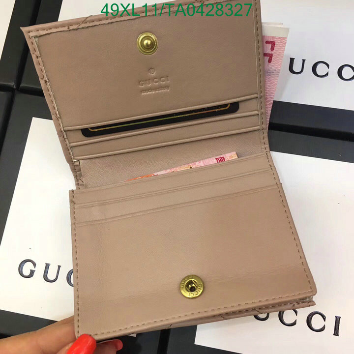 Gucci Bag-(4A)-Wallet-,Code:TA0428325,$: 49USD