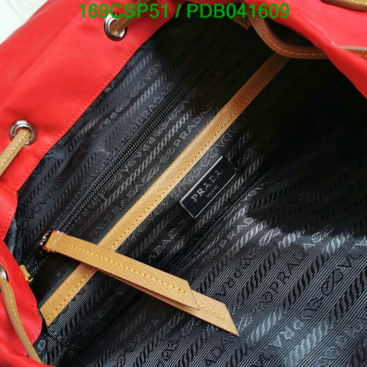 Prada Bag-(Mirror)-Backpack-,Code: PDB041609,$: 169USD