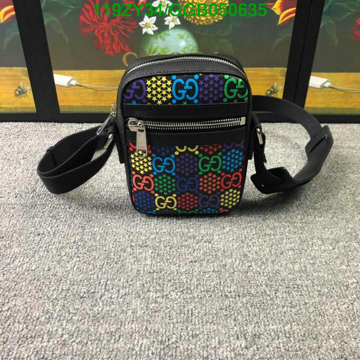 Gucci Bag-(Mirror)-Backpack-,Code: GGB050635,$: 119USD