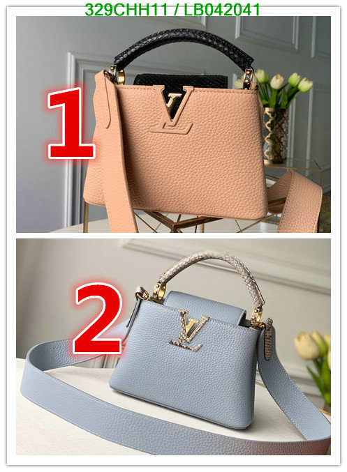 LV Bags-(Mirror)-Handbag-,Code: LB042041,$: 329USD
