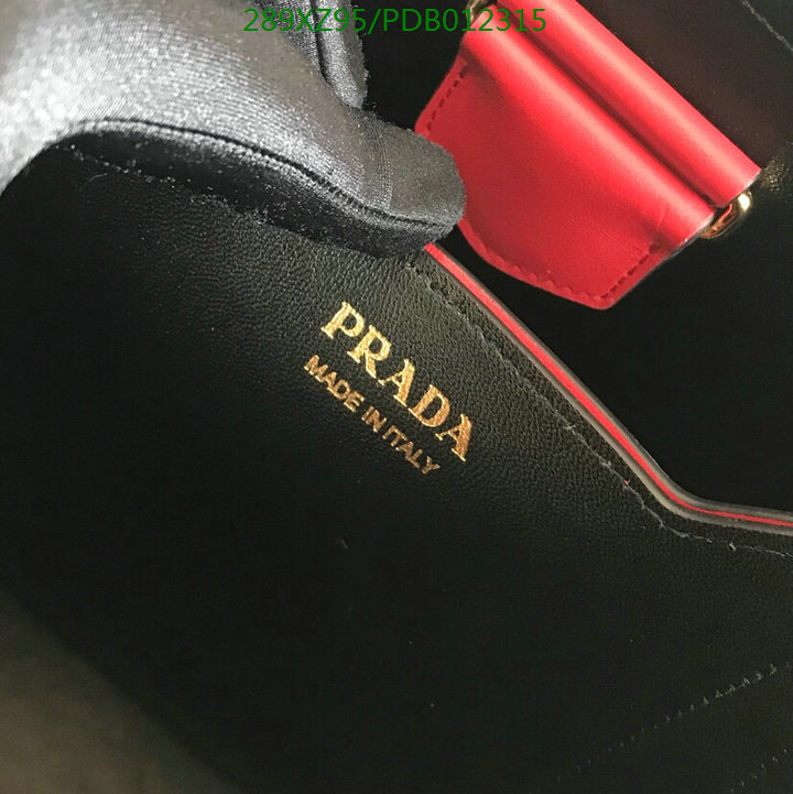 Prada Bag-(Mirror)-Handbag-,Code: PDB012315,$:289USD