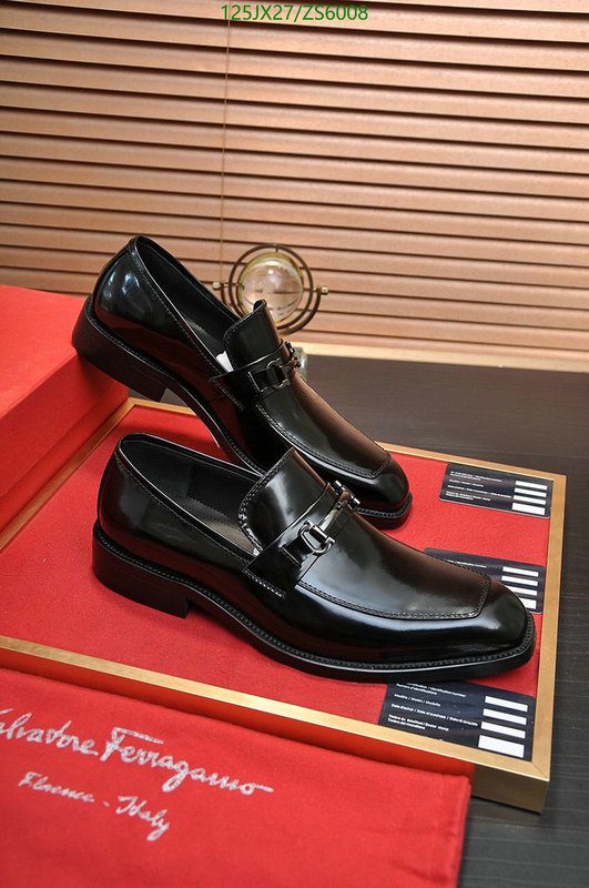 Men shoes-Ferragamo, Code: ZS6008,$: 125USD