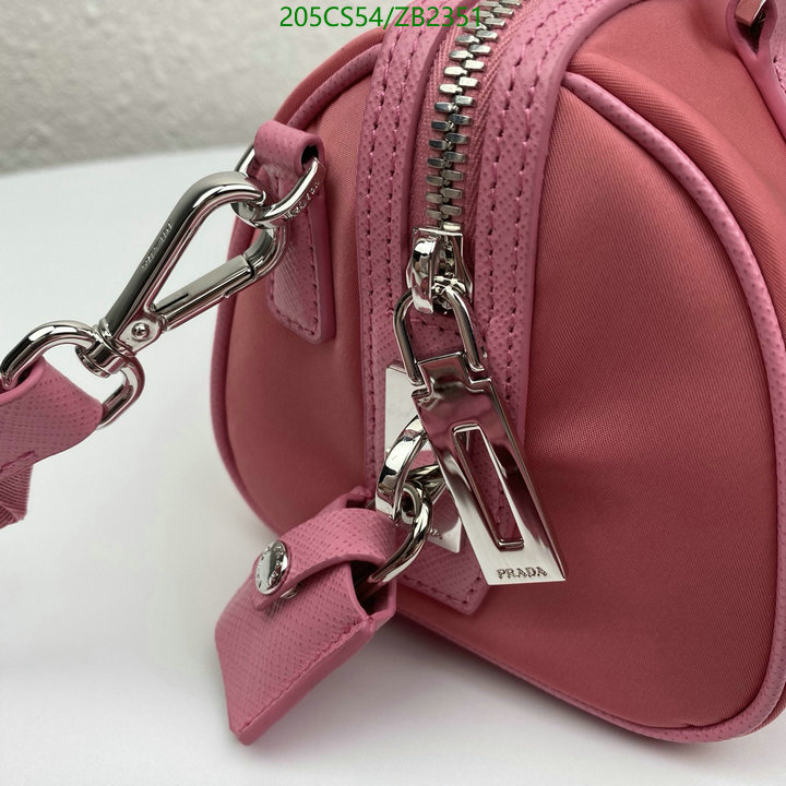 Prada Bag-(Mirror)-Diagonal-,Code: ZB2351,$: 205USD