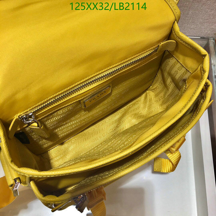 Prada Bag-(Mirror)-Diagonal-,Code: LB2114,$: 125USD