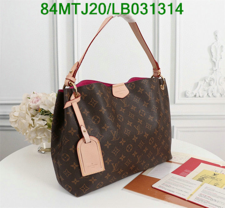 LV Bags-(4A)-Handbag Collection-,Code: LB031314,$: 84USD