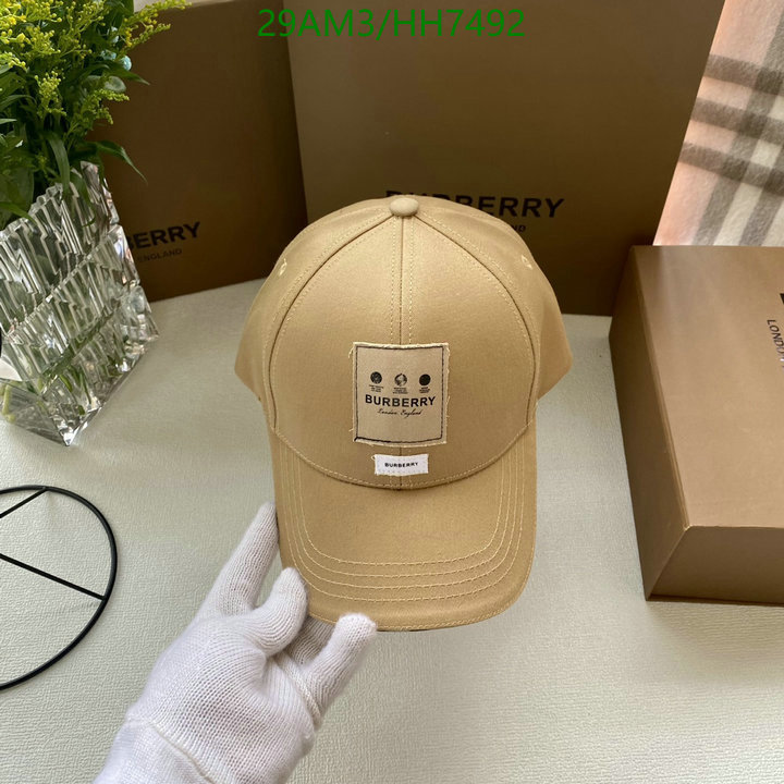 Cap -(Hat)-Burberry, Code: HH7492,$: 29USD