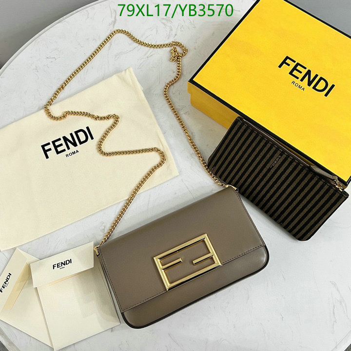 Fendi Bag-(4A)-Baguette-,Code: YB3570,$: 79USD