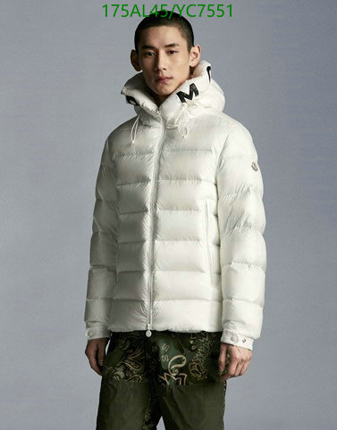 Down jacket Men-Moncler, Code: YC7551,$: 175USD