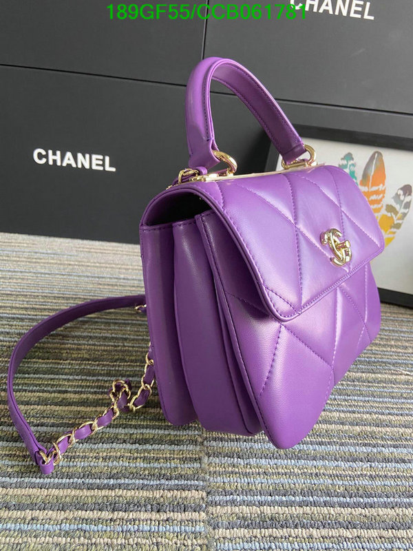 Chanel Bags -(Mirror)-Handbag-,Code: CCB061781,$:189USD