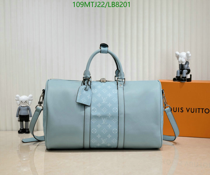 LV Bags-(4A)-Keepall BandouliRe 45-50-,Code: LB8201,$: 109USD