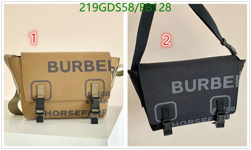 Burberry Bag-(Mirror)-Diagonal-,Code: EB128,$: 219USD